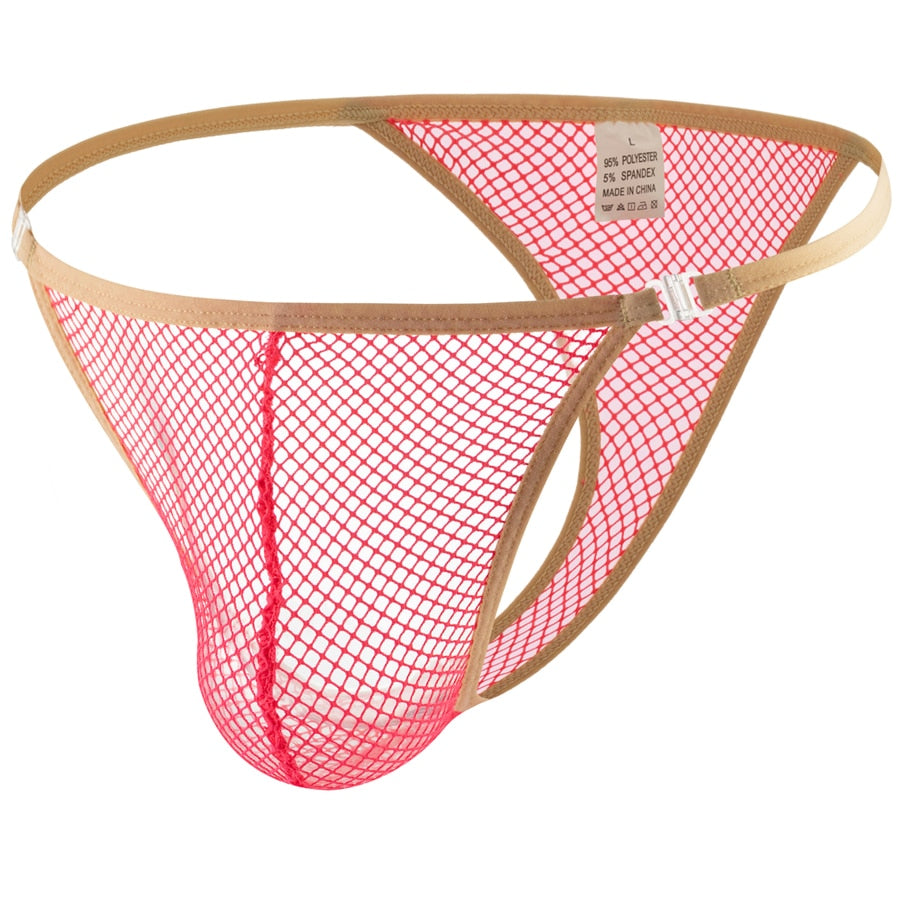 4 Pack Juicy Mesh Thongkini | dmunderwear detail image 6