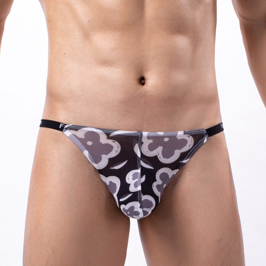 4 Pack Loud Semi-Sheer Bikini | dmunderwear detail image 2