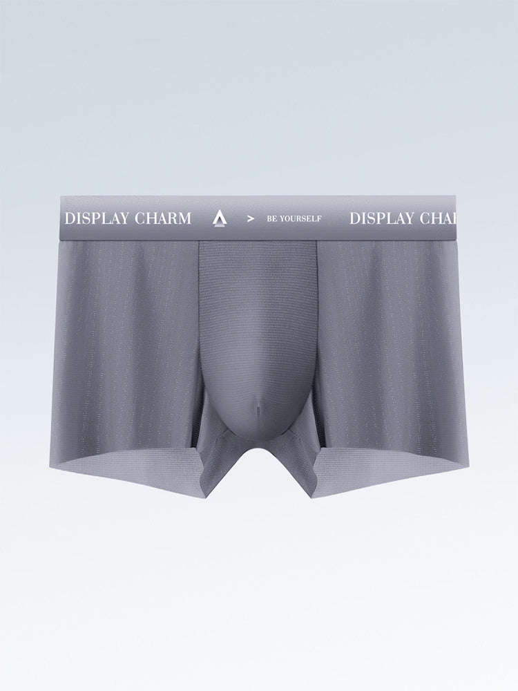 4 Pack Men's Air Pouch Mesh Trunks | dmunderwear detail image 1