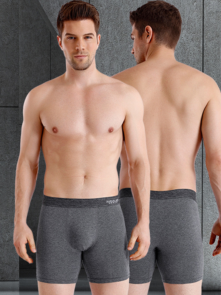 4 Pack Men's Classic Microfiber Trunks | dmunderwear detail image 1
