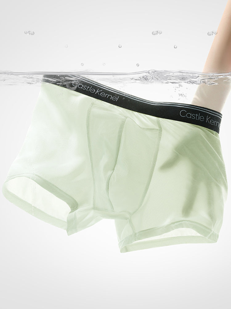 4 Pack Men's Comfort Flex Trunks | dmunderwear detail image 1