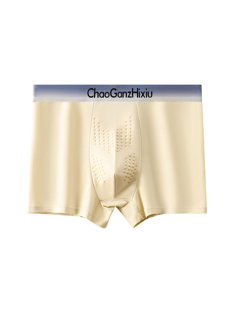 4 Pack Men's Comfy Waistband Anti-Chafing Stay-Put Fit Trunks | dmunderwear detail image 1