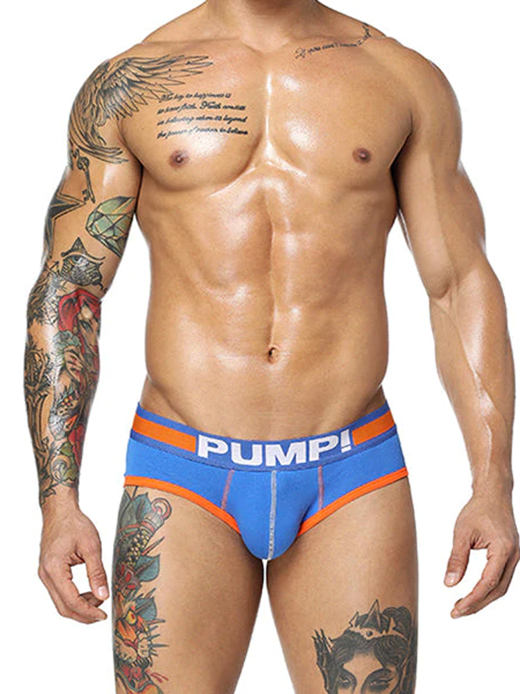 4 Pack Men's Cool Down U Convex Pouch Briefs | dmunderwear detail image 1