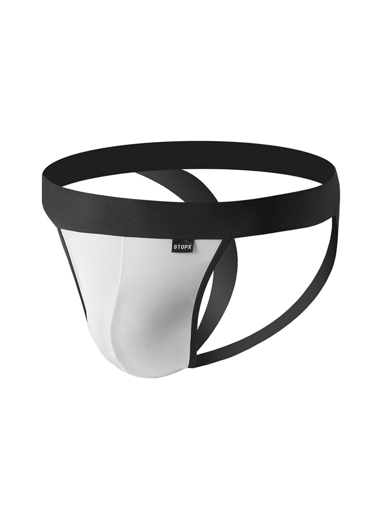 4-pack Men's Ice Silk Quick-Dry Breathable Mesh Jockstrap | dmunderwear detail image 1