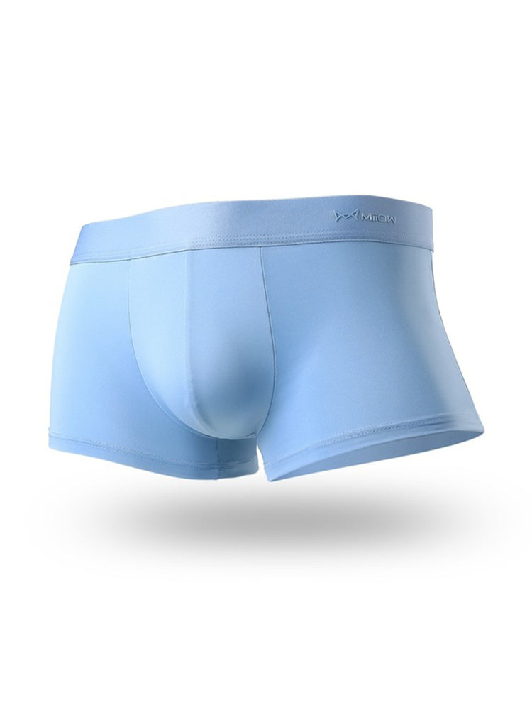 4 Pack Men's Pouch Anti-bacterial Silk Underwear | dmunderwear detail image 1