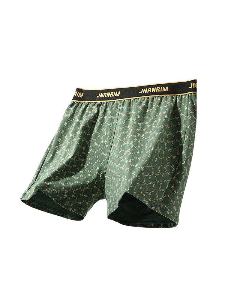 4 Pack Men's Premium Cotton Comfy Waistband Everyday Essential Boxer Briefs | dmunderwear detail image 1