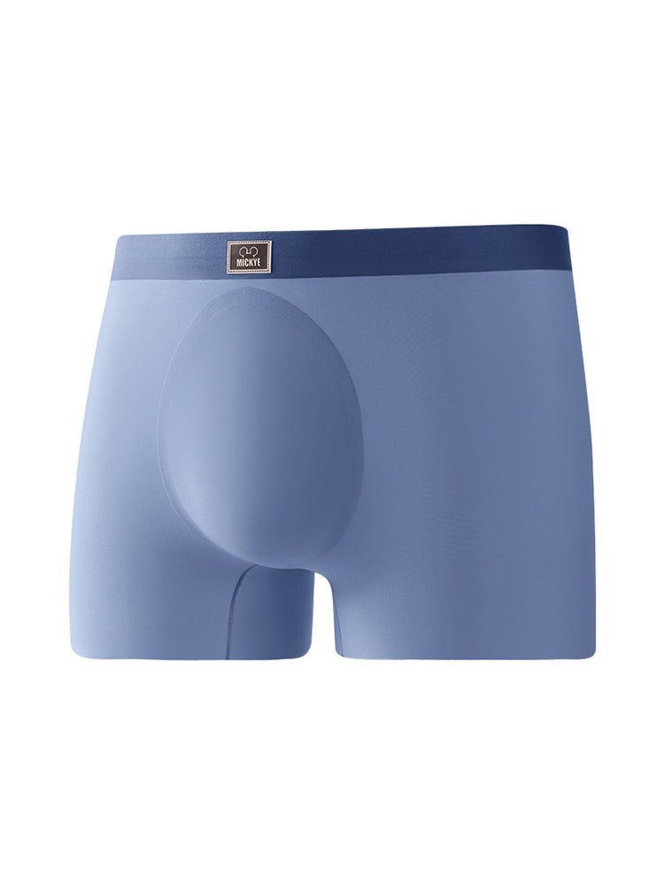 4 Pack Men's Seamless Antibacterial Boxers Briefs | dmunderwear detail image 1