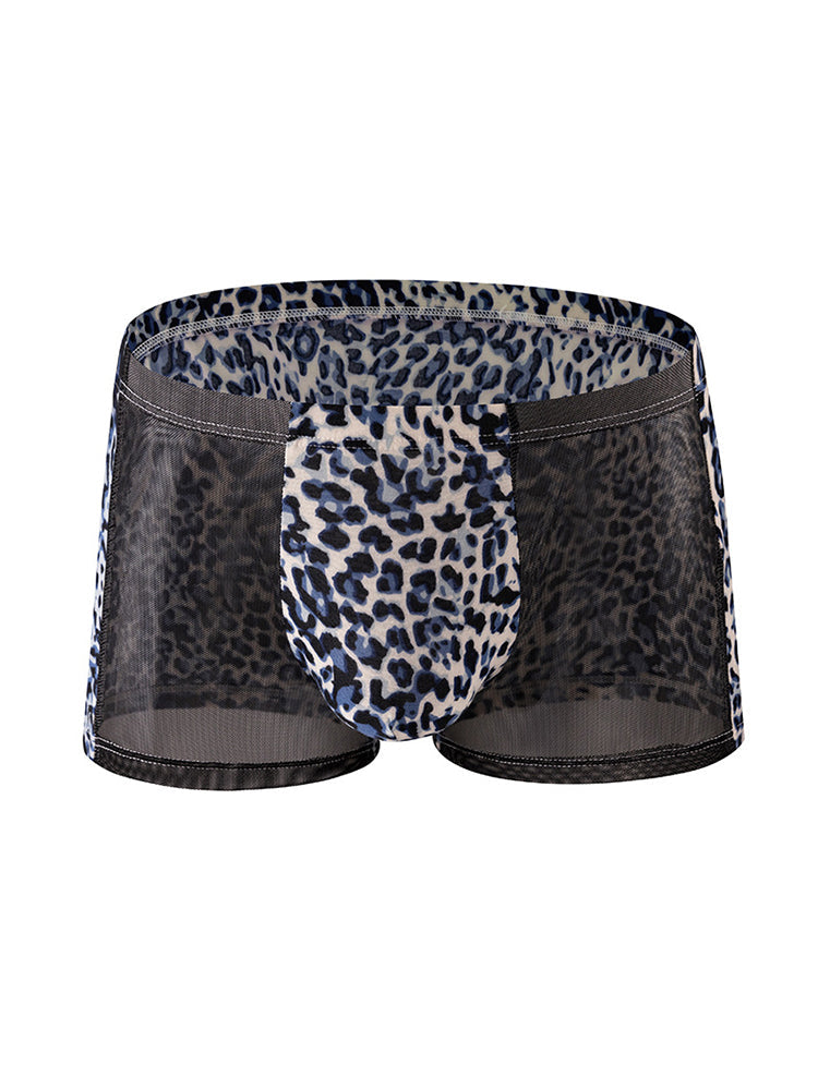 4-pack Men's Seamless Comfort Odor-Control Ice Silk Trunks | dmunderwear detail image 1