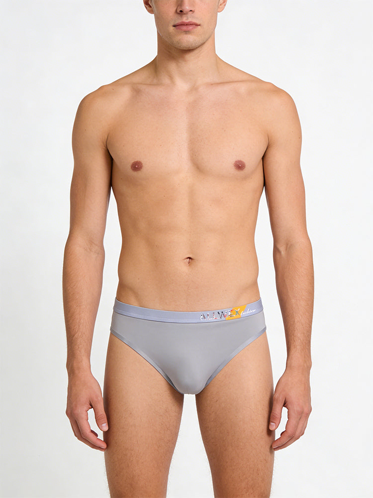 4 Pack Men's Second-Skin Feel 3D Pouch Cooling Touch Thongs | dmunderwear detail image 1