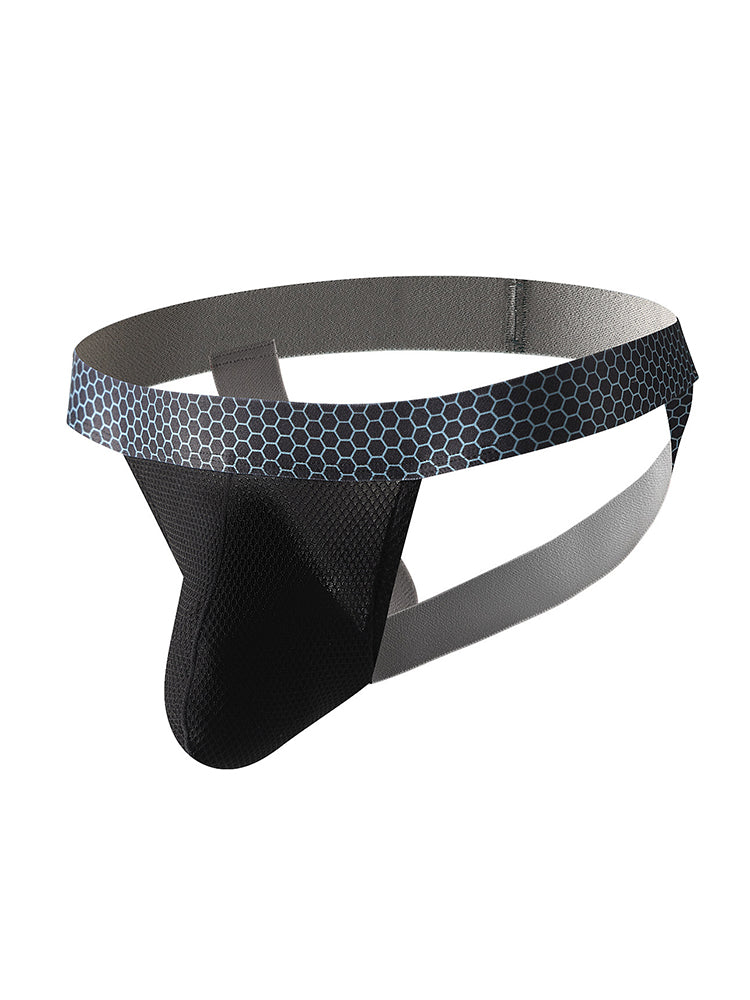 4 Pack Men's Solid Color Seamless Comfort Sporty Cut Cooling Touch Stretch Fit Jockstrap | dmunderwear detail image 13