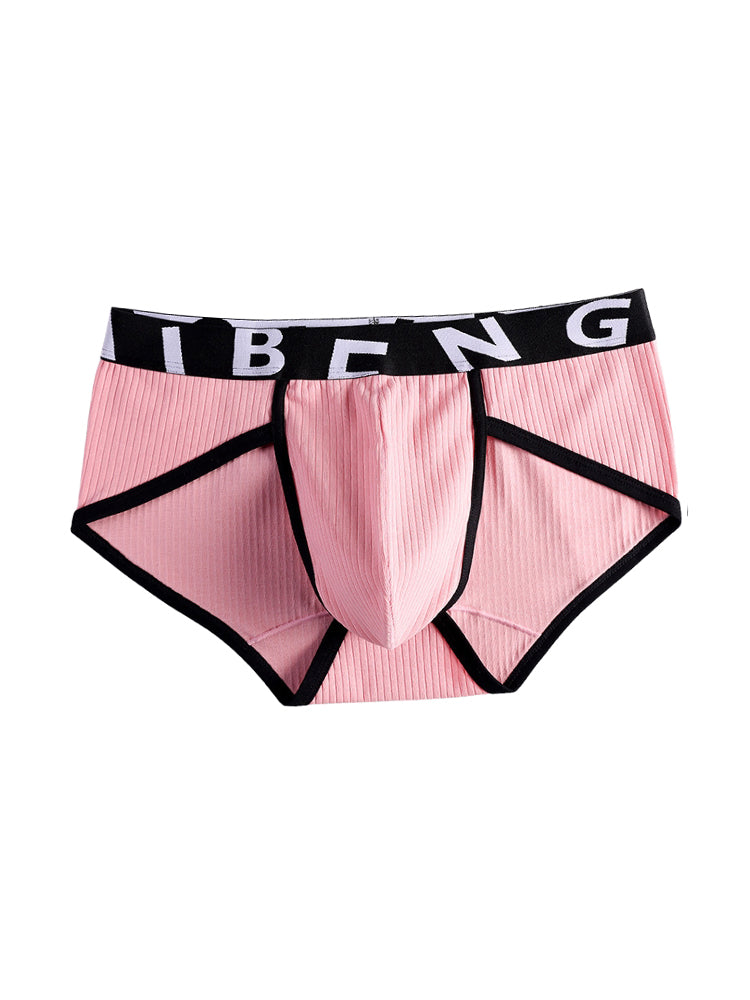 4-pack Men's Ultra-Soft Breathable Cotton High-Stretch Briefs | dmunderwear detail image 1