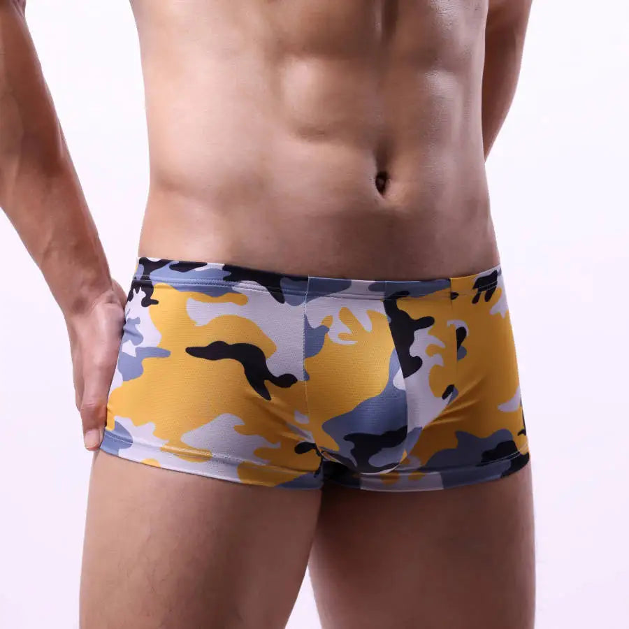 4 Pack Thrive Camo Trunks | dmunderwear detail image 3