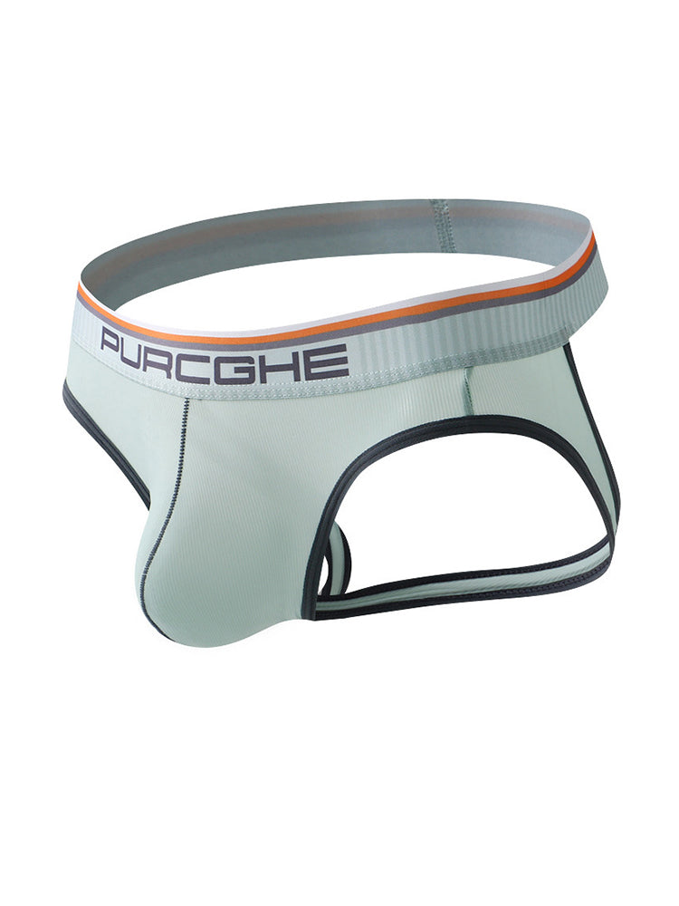 3 Pack Men's Low-Rise Sexy Ultra-Flexible Soft-Touch Firm Support Snug Fit Jockstrap | dmunderwear detail image 16