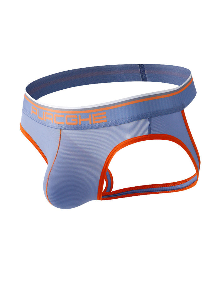 3 Pack Men's Low-Rise Sexy Ultra-Flexible Soft-Touch Firm Support Snug Fit Jockstrap | dmunderwear detail image 18