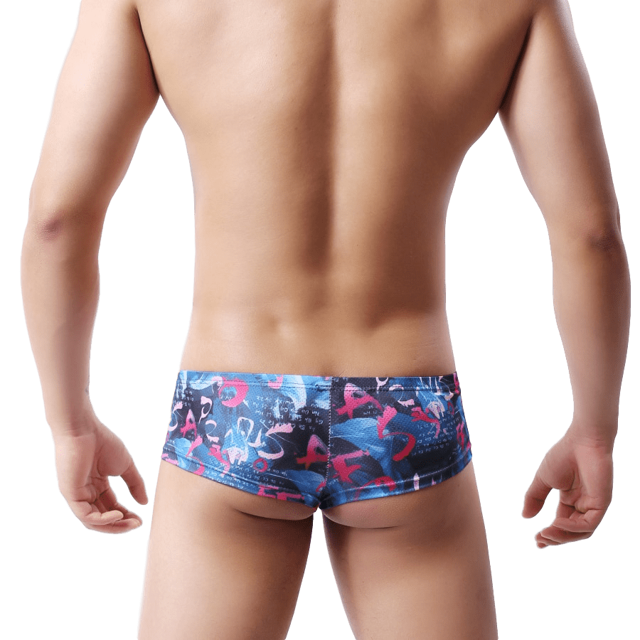 5 Pack Designer Cheeky Slip Briefs | dmunderwear detail image 4