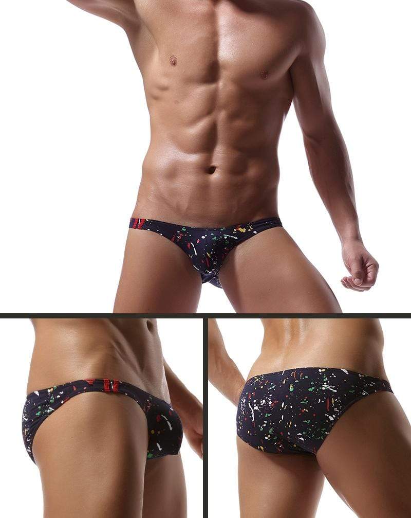 5 Pack Splat Bikini Briefs | dmunderwear detail image 8