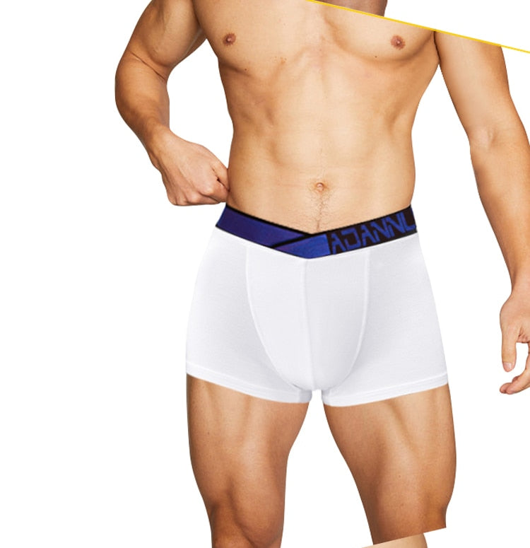 ADANNU Blue Classic Boxers | dmunderwear detail image 8
