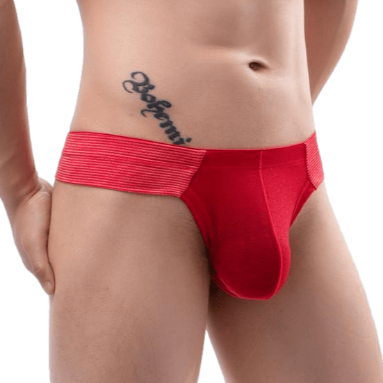 Apex Contrast Thong | dmunderwear detail image 1