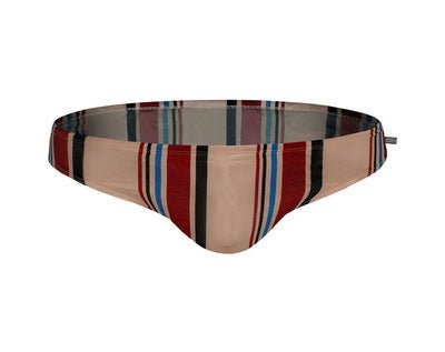 Art Deco Striped Swim Briefs | dmunderwear detail image 2