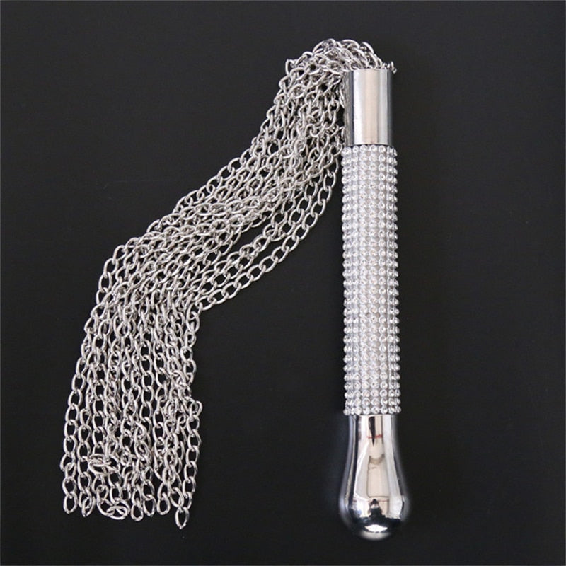 BDSM Stainless Steel Chain Whip | dmunderwear detail image 1