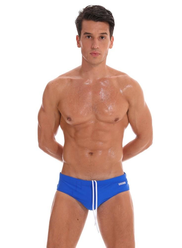 Big Blue Swim Briefs | dmunderwear detail image 1