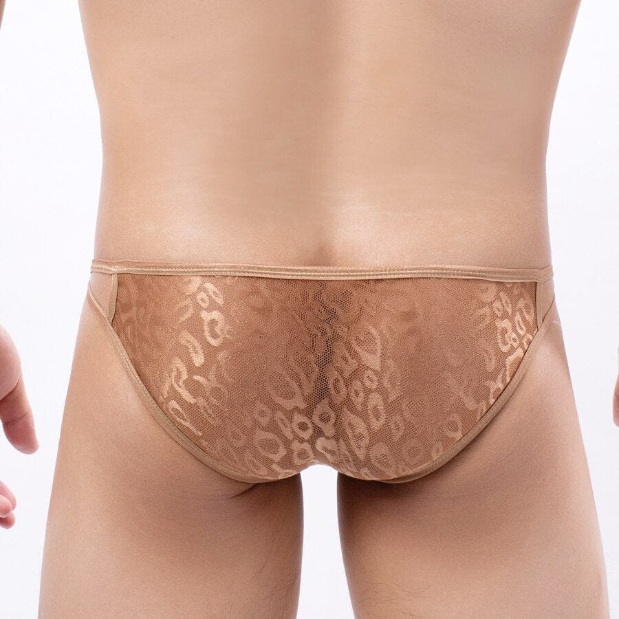 Bold Leopard Lace Bikini | dmunderwear detail image 9