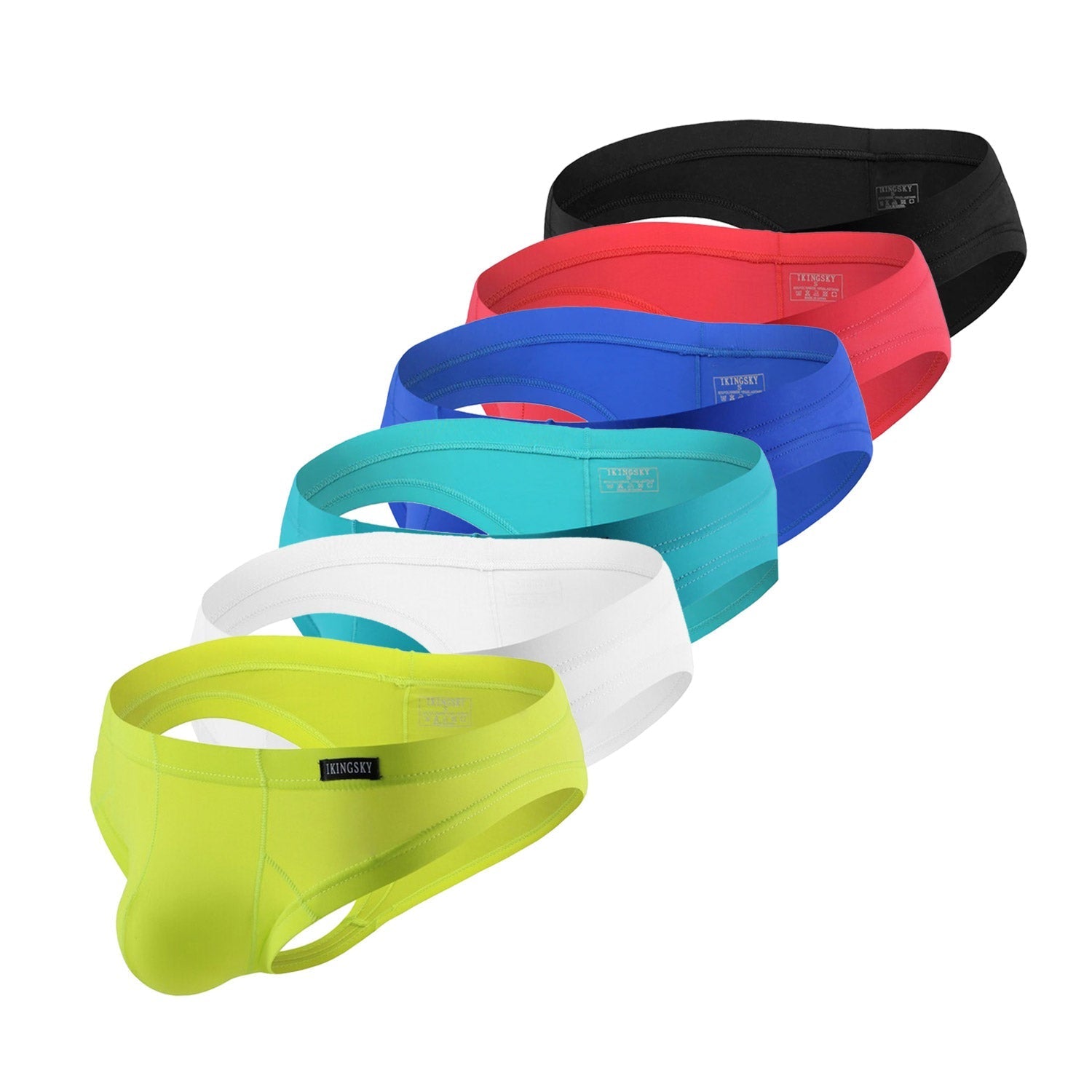 Bold Skinny Buns Out Briefs 6-Pack | dmunderwear product image 1