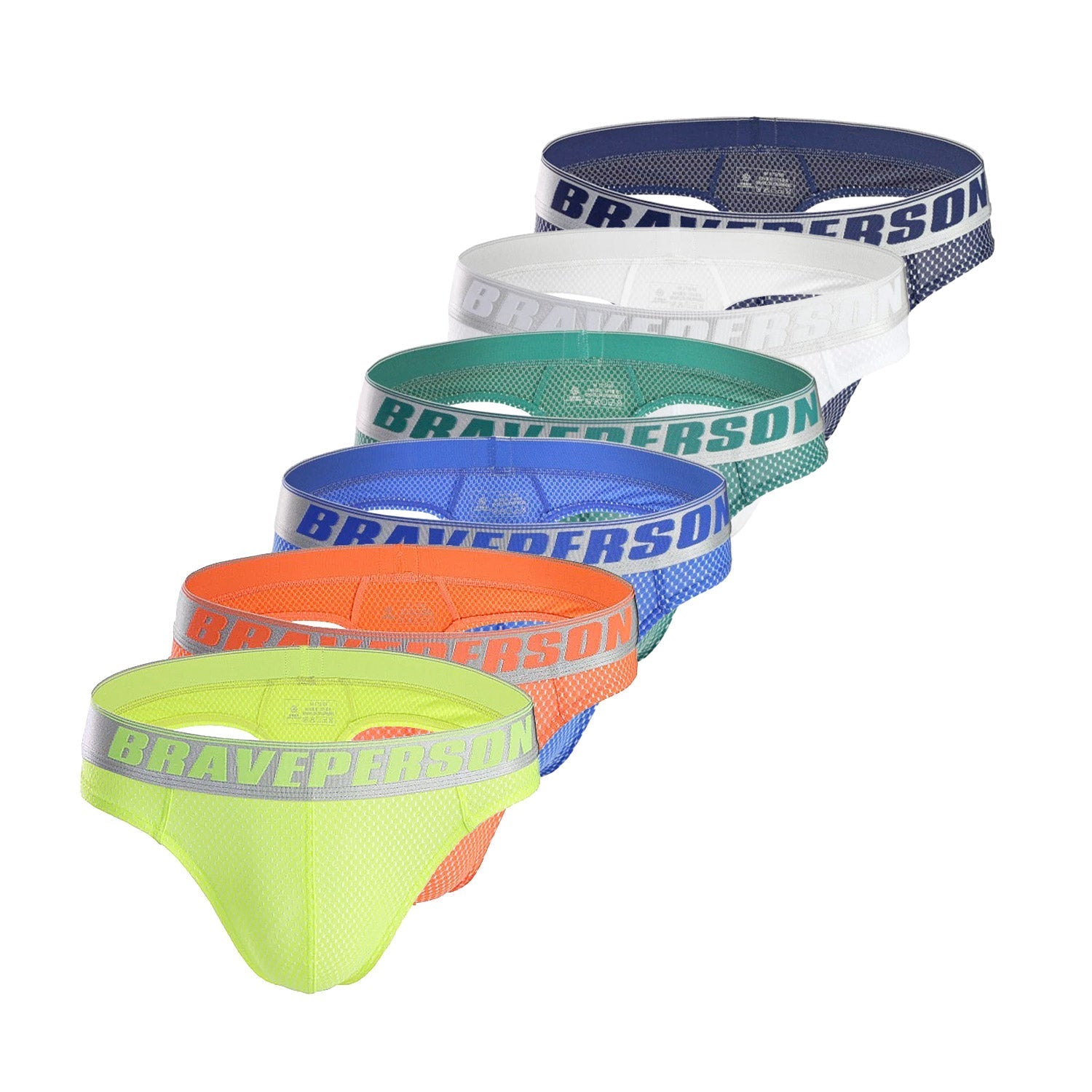 Brave Person Mesh Brief + Thong 3-Pack | dmunderwear detail image 1