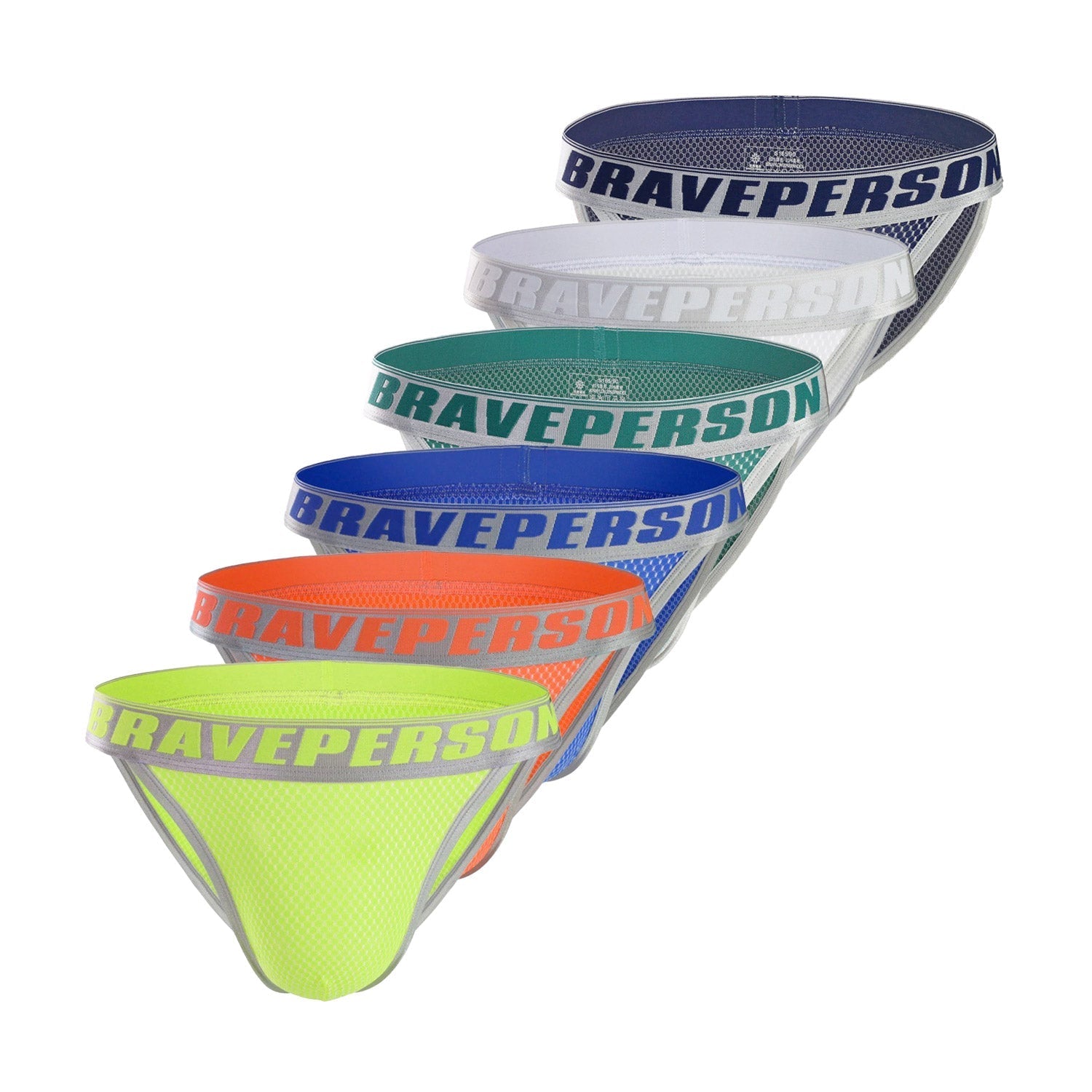 Brave Person Sideshow Briefs 3-Pack | dmunderwear detail image 1