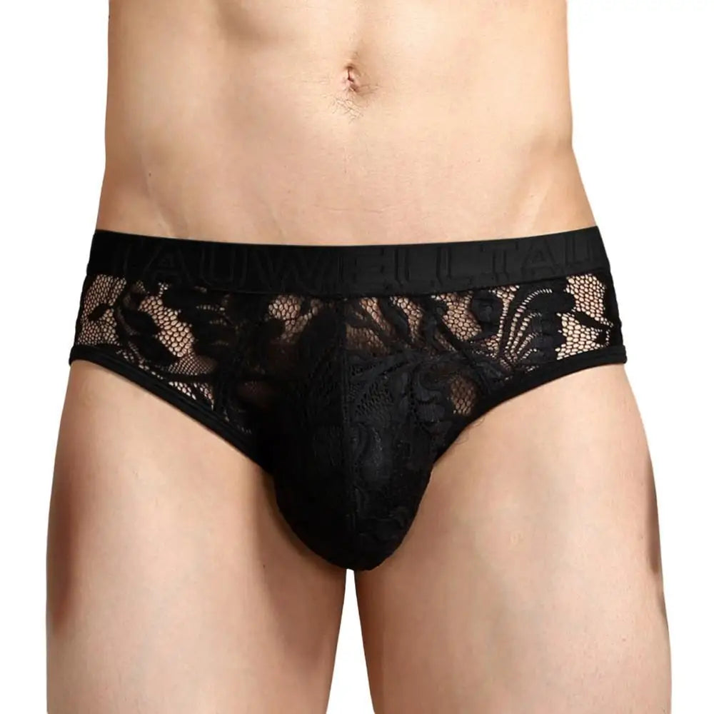 Burlesque Lace Briefs | dmunderwear variant image