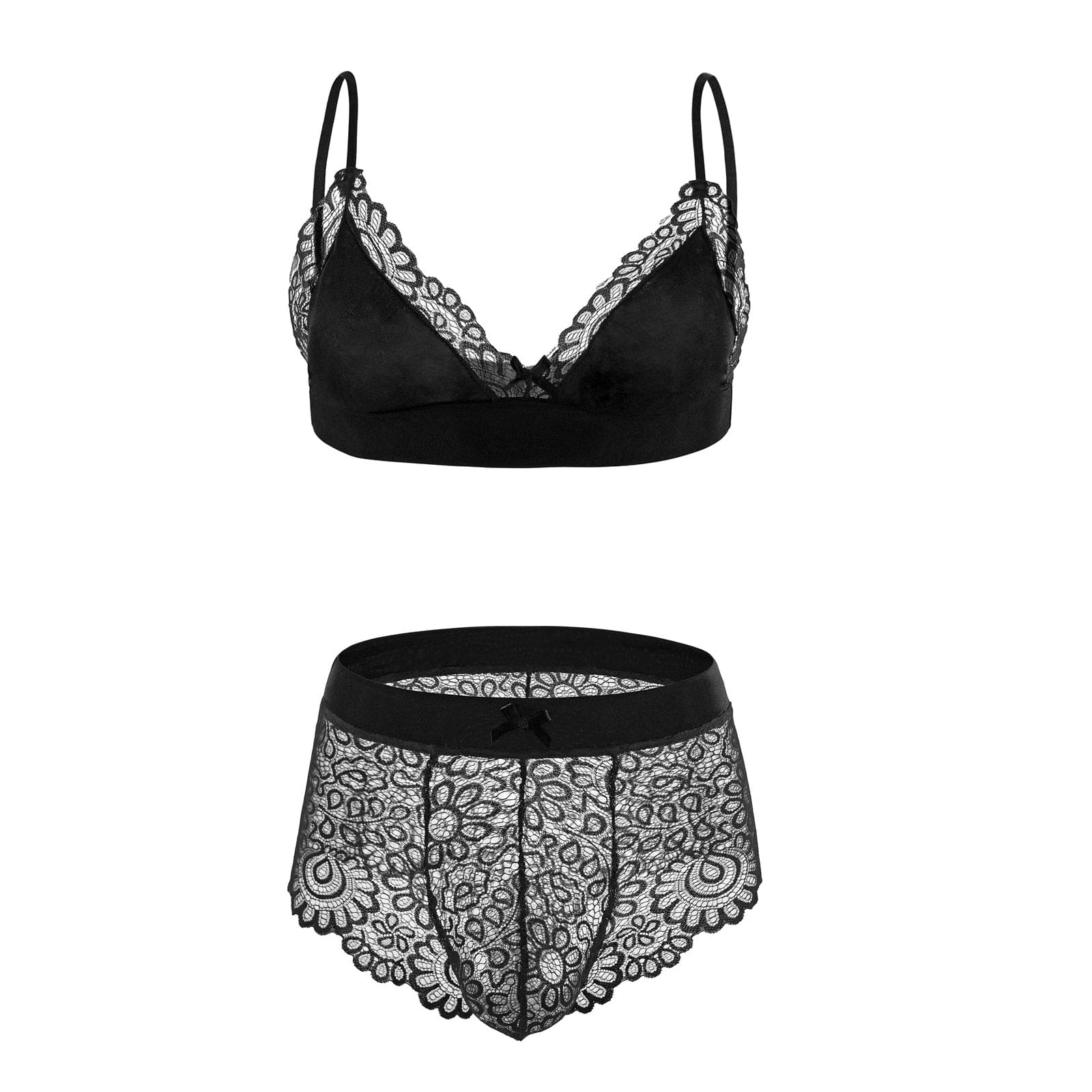 Cheeky Lace 2 Piece | dmunderwear detail image 4