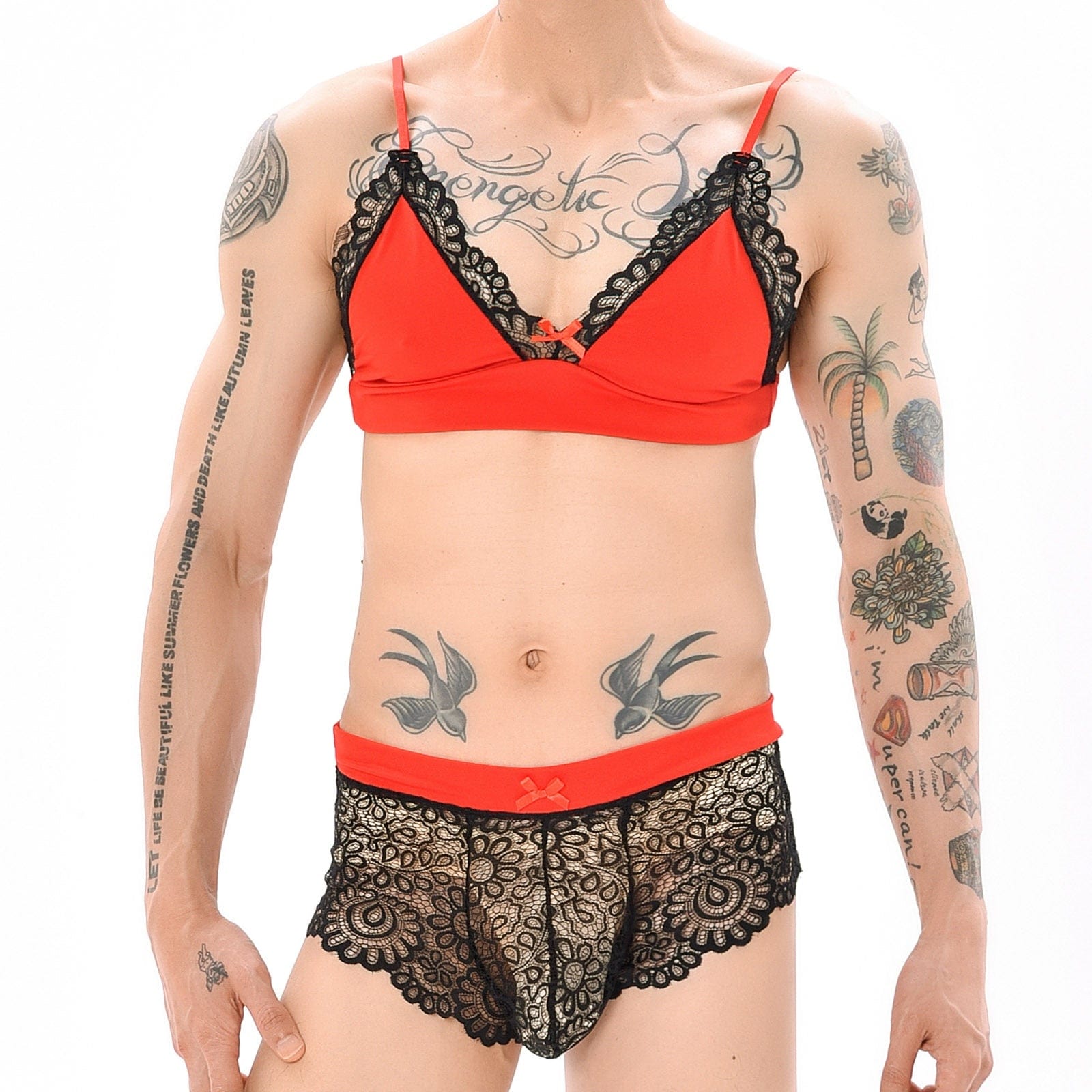 Cheeky Lace 2 Piece | dmunderwear detail image 6
