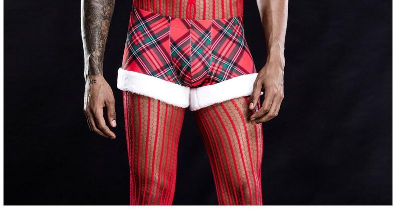 Christmas Bodysuit Set | dmunderwear detail image 4
