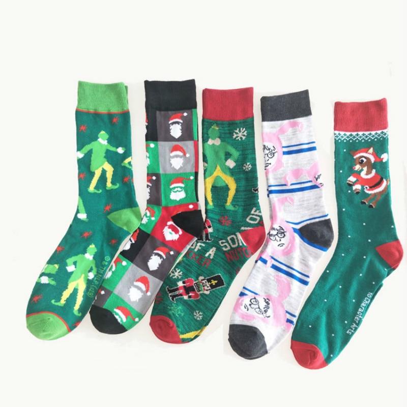 Christmas Crew Socks | dmunderwear detail image 1