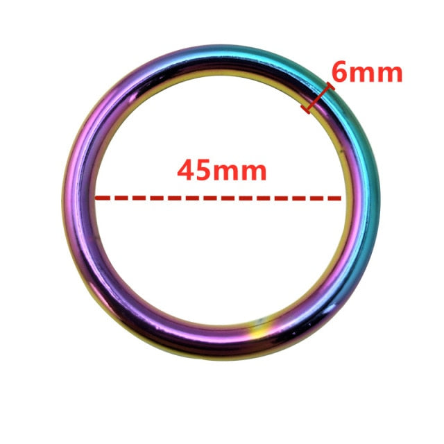 Chromatic Metal Penis Ring | dmunderwear detail image 11