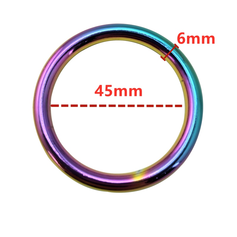 Chromatic Metal Penis Ring | dmunderwear detail image 4