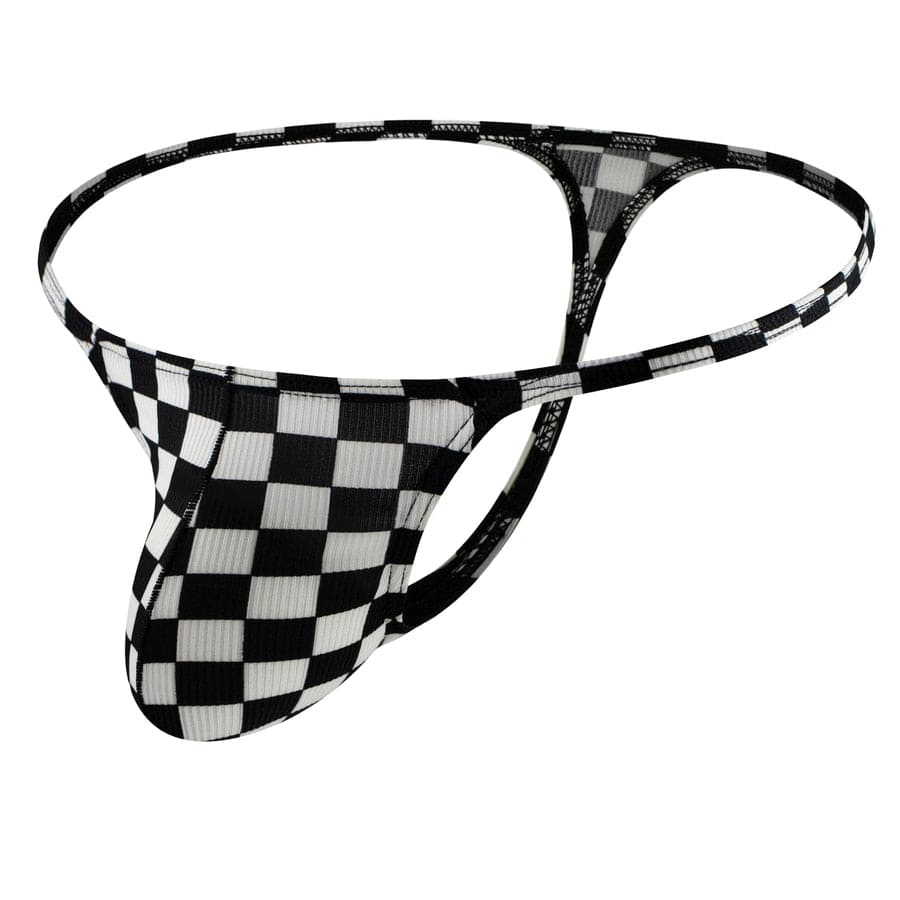 Classic Checkered G-String | dmunderwear detail image 3