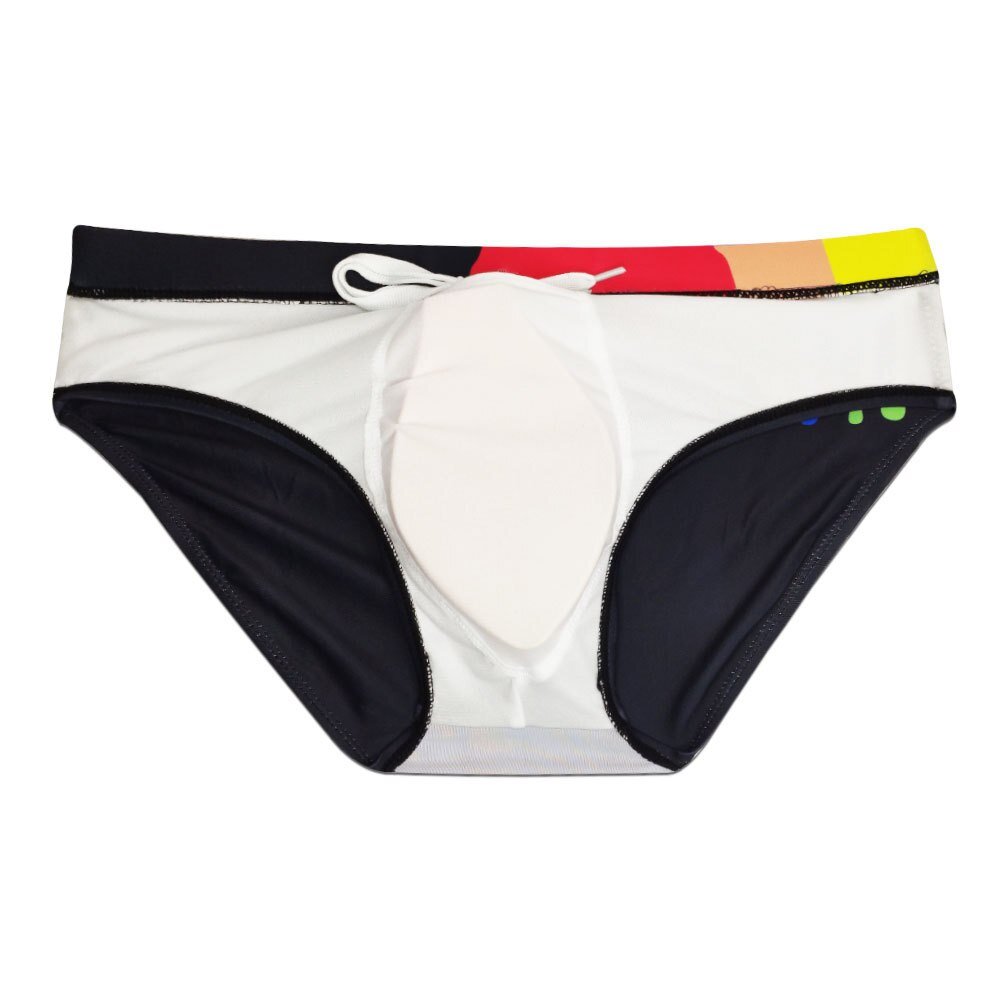 Crayon Graffiti Swim Briefs | dmunderwear detail image 8