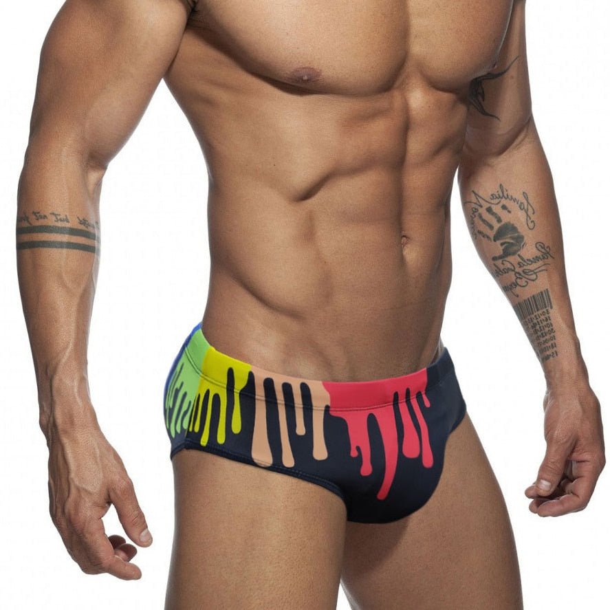 ORVLS Crayon Graffiti Swim Briefs | dmunderwear variant image