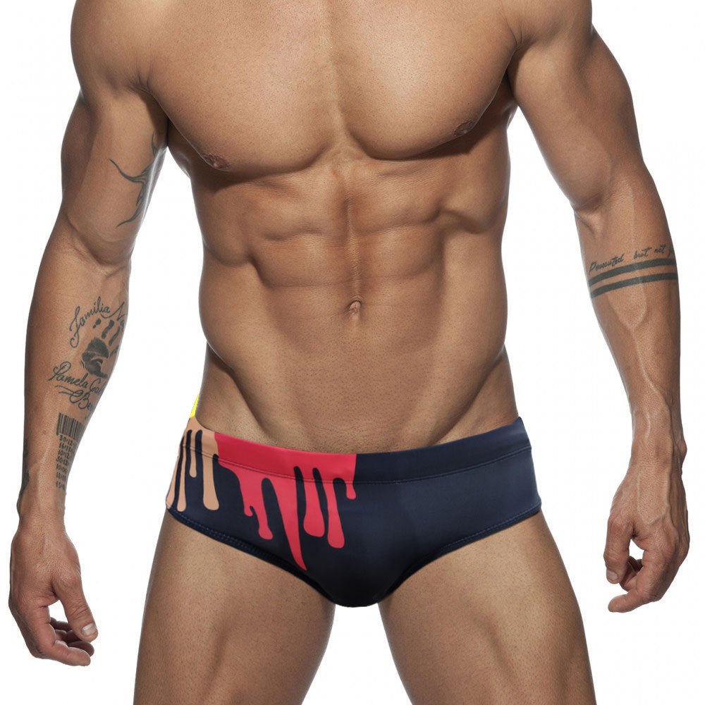 ORVLS Crayon Graffiti Swim Briefs | dmunderwear detail image 3