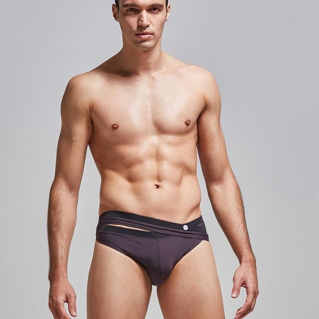 Criss Cross Swim Briefs | dmunderwear detail image 6