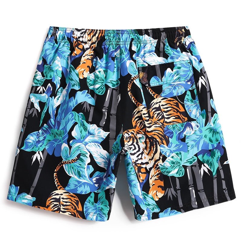 Crouching Tiger Board Shorts | dmunderwear detail image 2