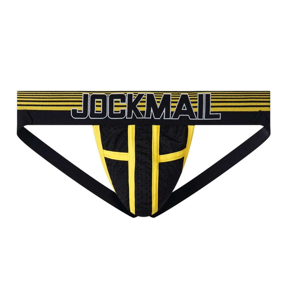Cyber Mesh Jockstrap | dmunderwear detail image 1