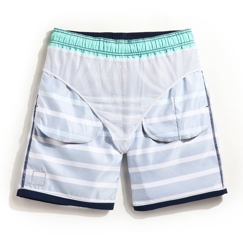 Deckhand Striped Board Shorts | dmunderwear detail image 3