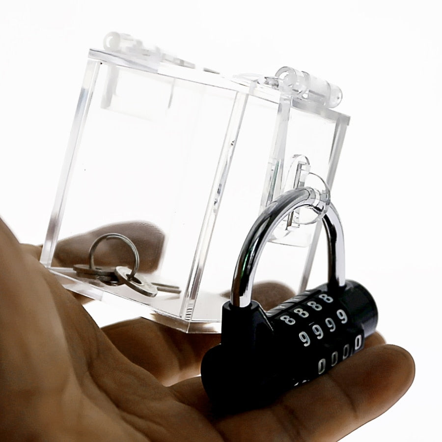 Deniable Pleasure Chastity Key Safe | dmunderwear detail image 1
