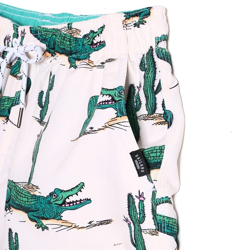 ORVLS Desert Croc Board Shorts | dmunderwear detail image 4