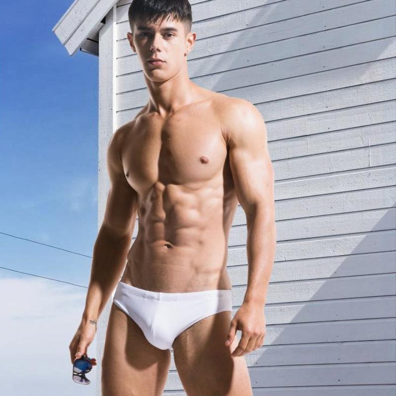 ORVLS Desmiit Bold Swim Briefs | dmunderwear detail image 1