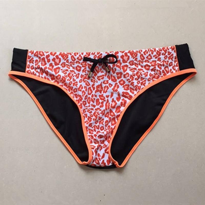 Desmiit Bowtie Leopard Print Swim Briefs | dmunderwear detail image 6