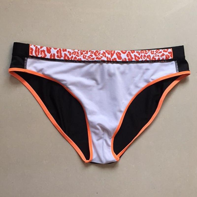 Desmiit Bowtie Tiger Print Swim Briefs | dmunderwear detail image 7