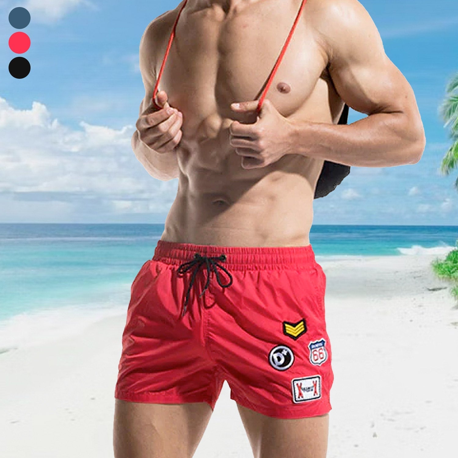 ORVLS Desmiit Patches Board Shorts | dmunderwear variant image